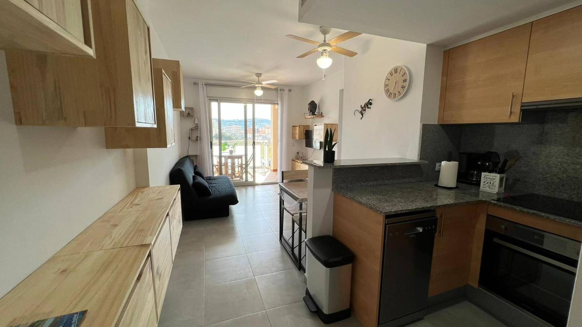 Apartamento Acogedor Con Piscina En Santa Margarita Росес Екстериор снимка
